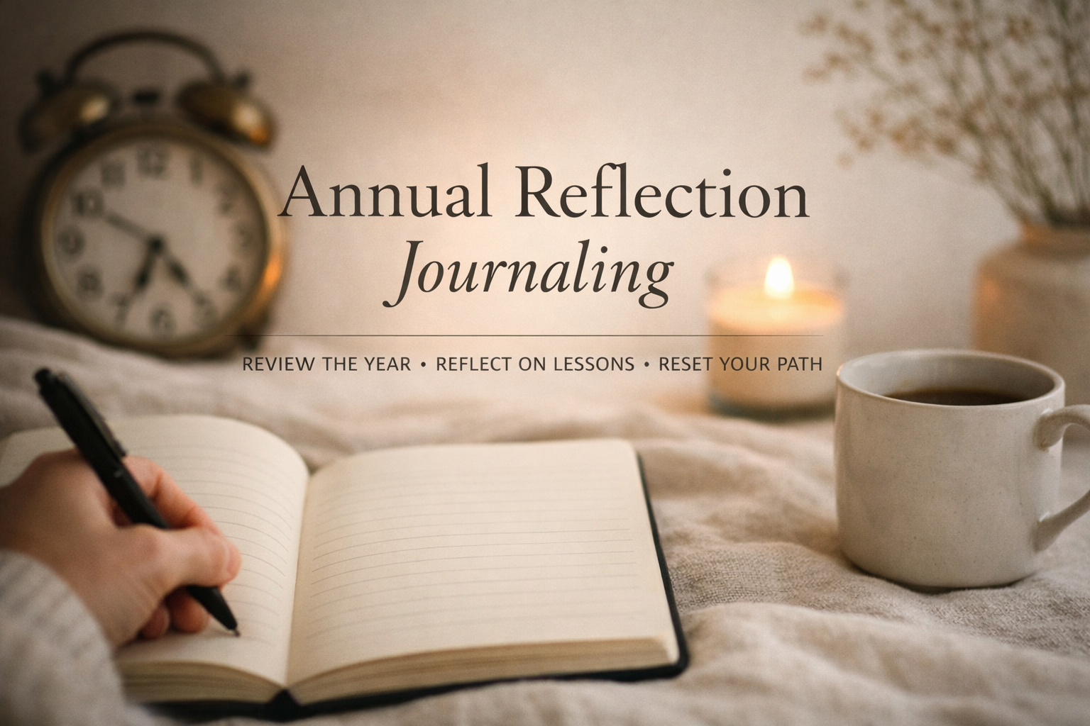 Annual Reflection Journaling: A Complete Guide to Taking Stock of Your Year